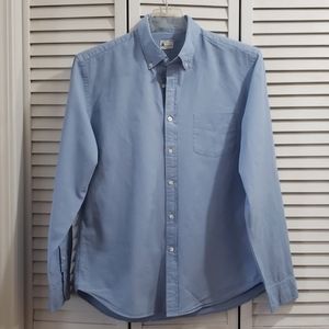 J.Crew men's long sleeves shirt blue L